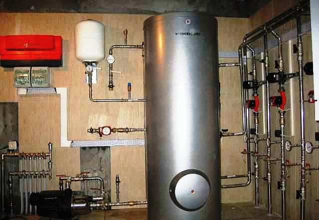 установка и монтаж систем отопления в загородном доме или коттедже